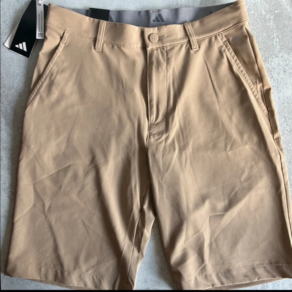 Adidas Utility 10” Short Tan Khaki Golf 28